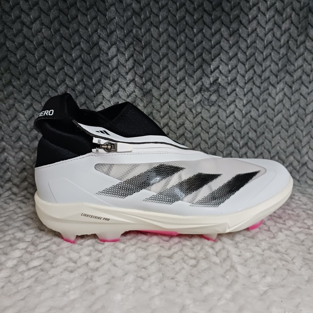 Adidas Adizero Impact+ TPU Men's Baseball Cleats White Black Pink Size 13 - Picture 7 of 10